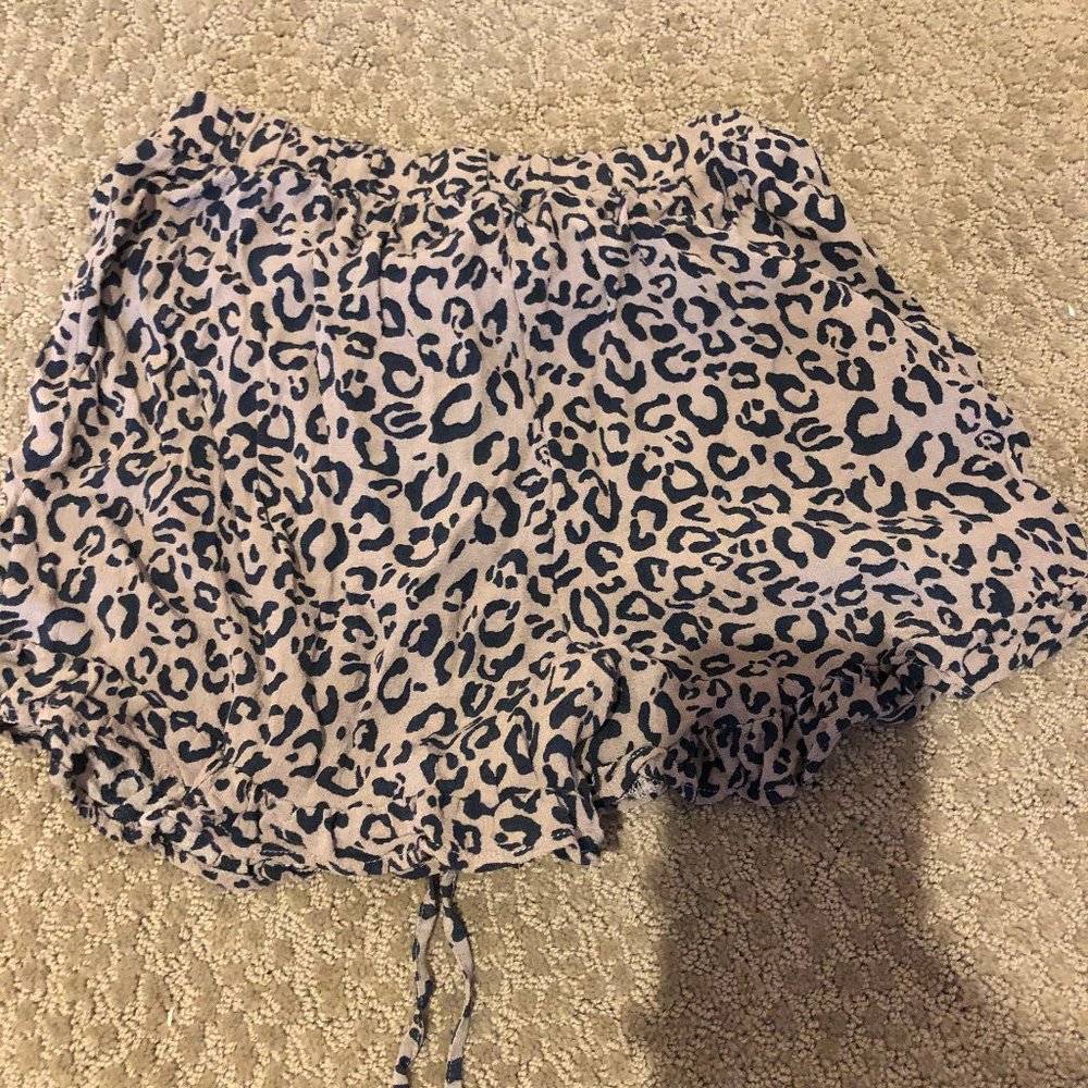 Cheetah Print Shorts